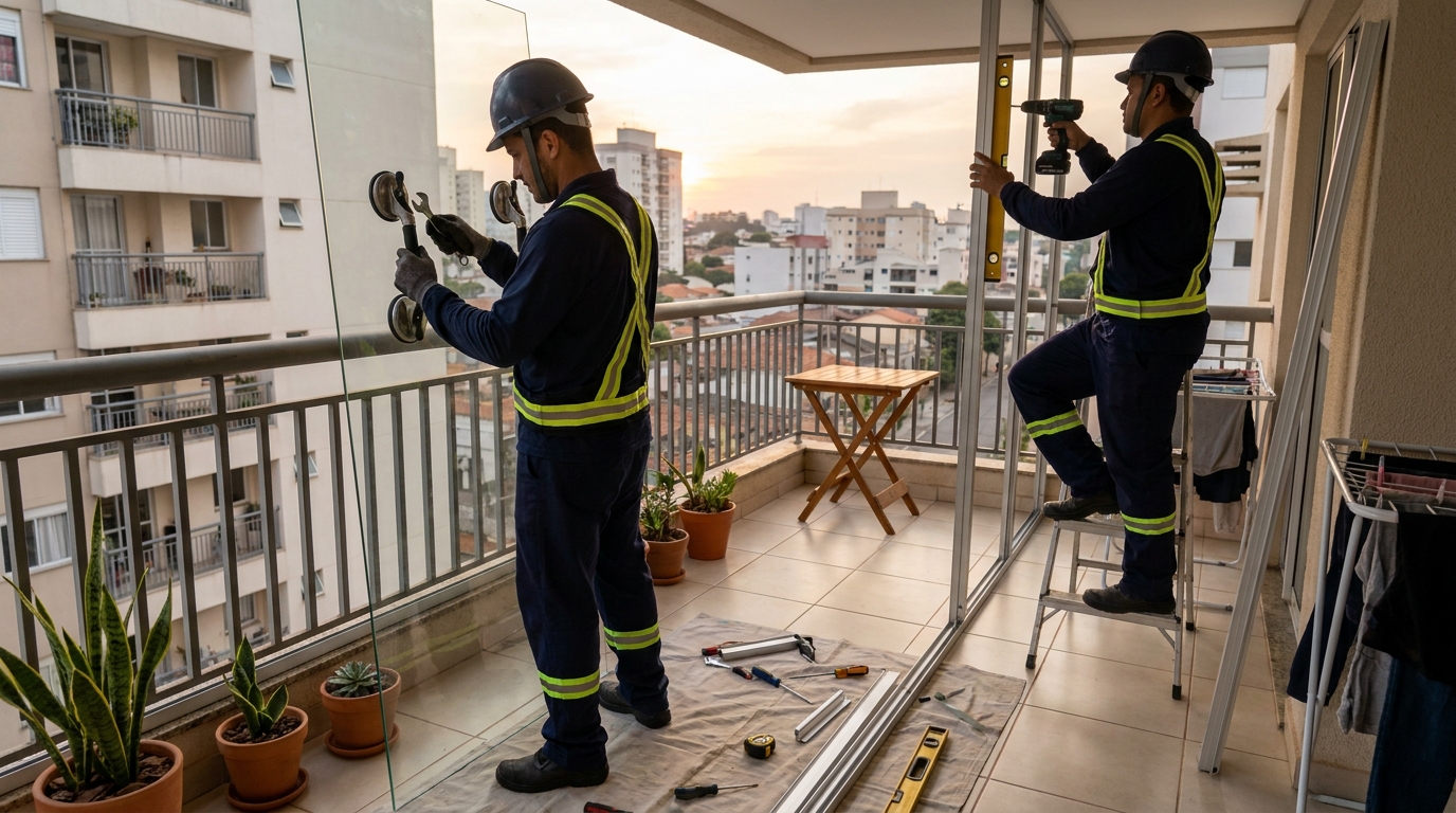Divisórias em Vidro no Centro, Vitória‑ES