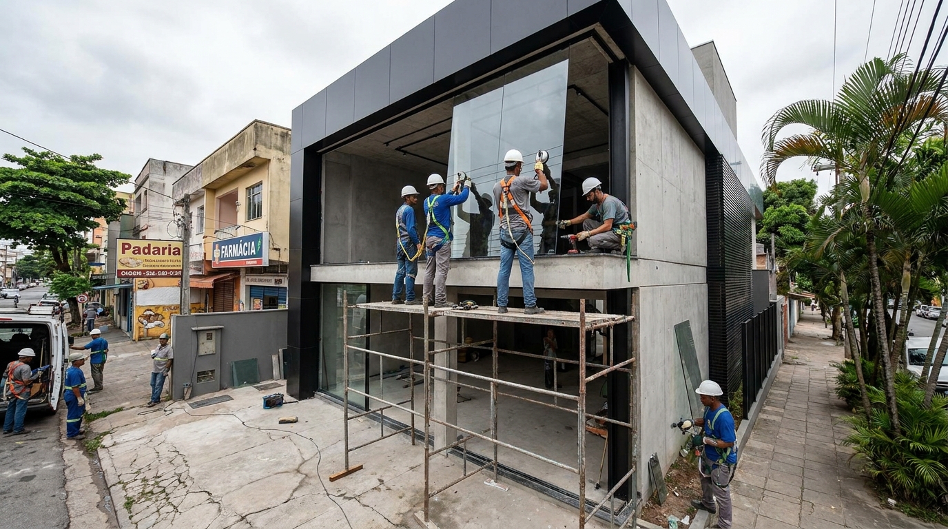 Fachadas para Lojas e Empresas no Centro, Vitória‑ES
