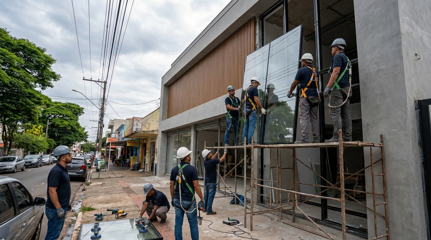 Fachada de Vidro no Bento Ferreira, Vitória‑ES