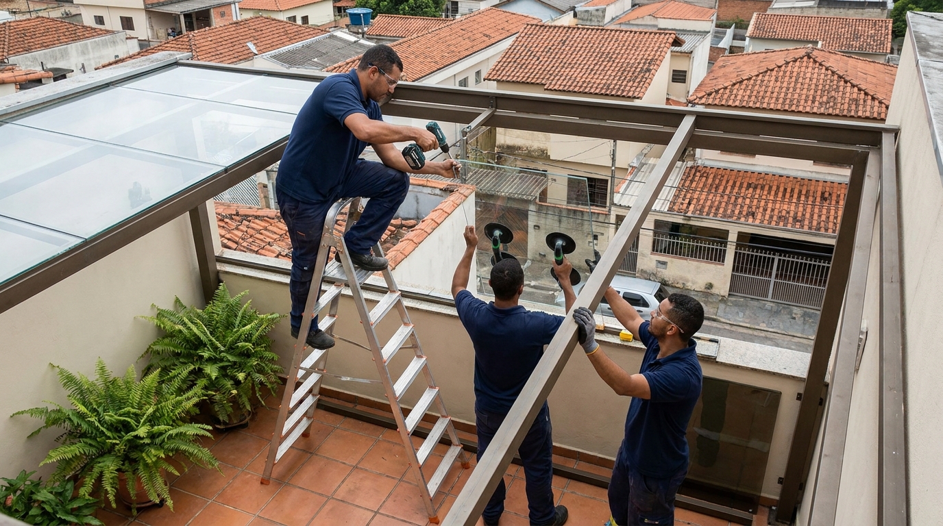 Cobertura de Vidro em Vitória‑ES