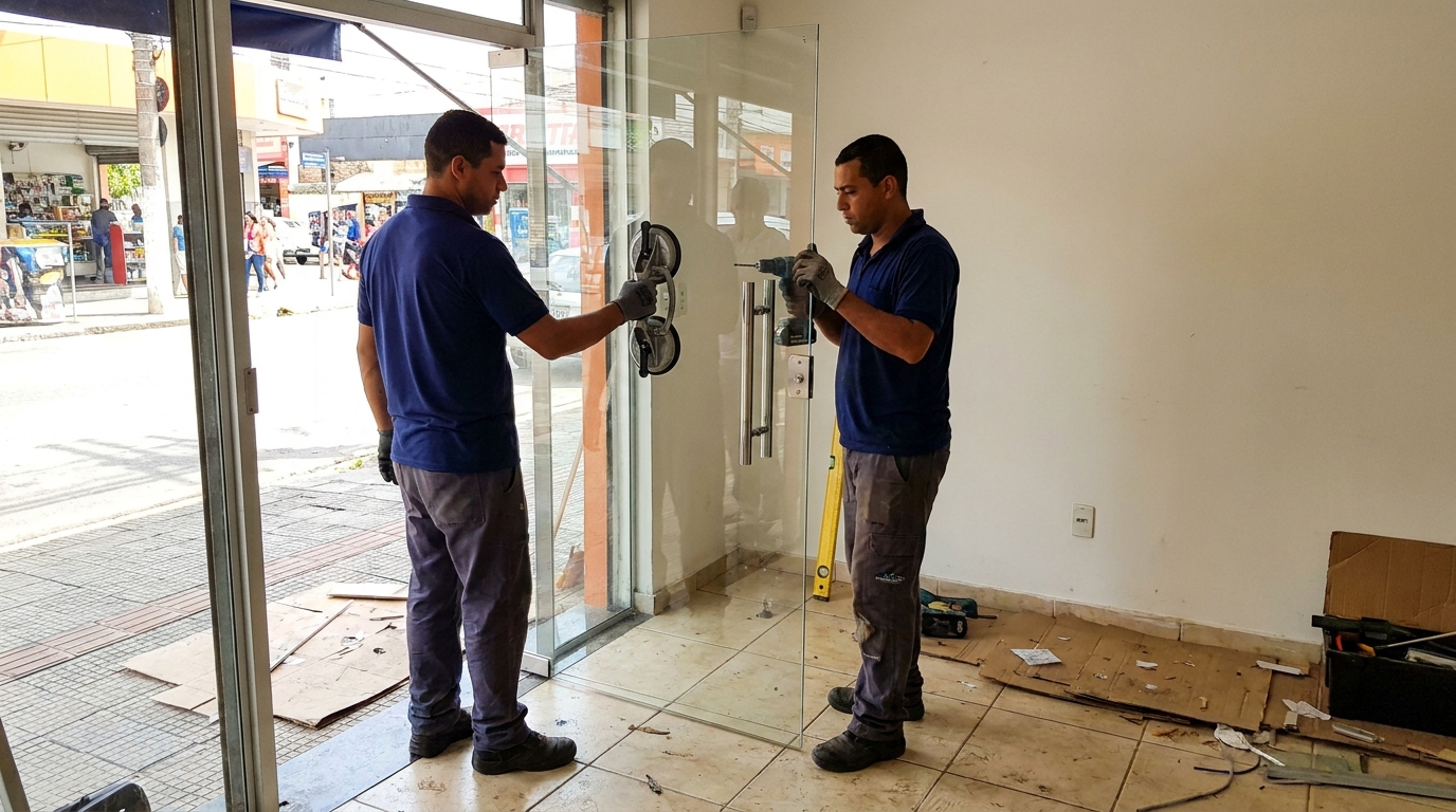 Portas em Vidro em Vitória‑ES
